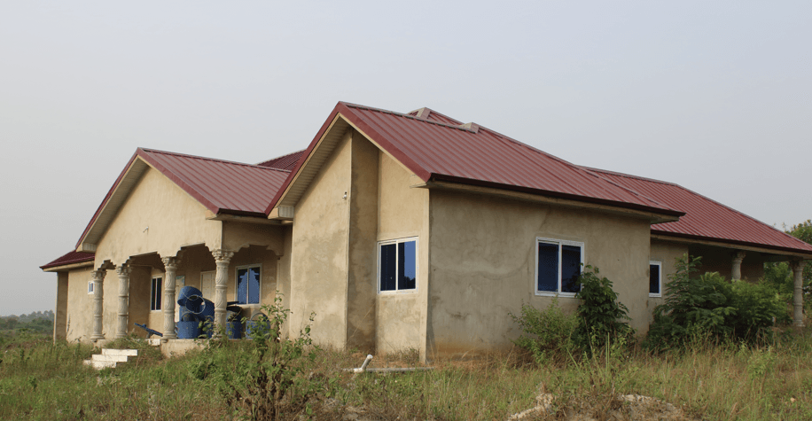 Construction of DCE's Bungalow at Potsin