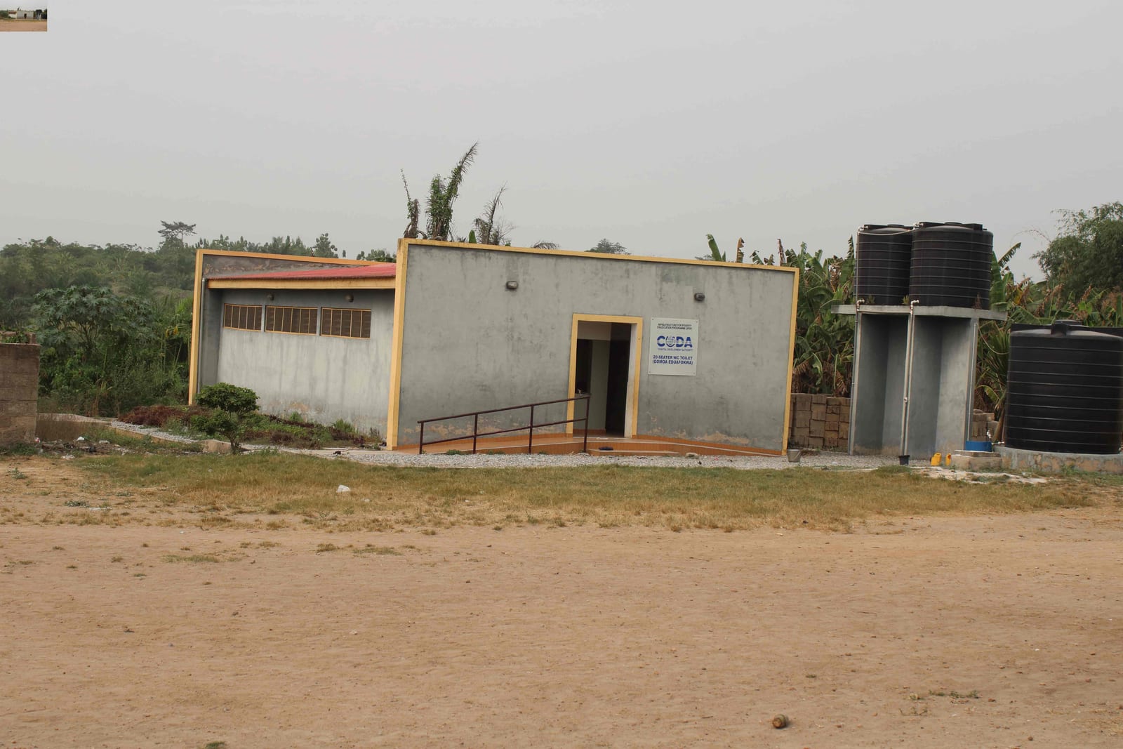 Construction of 1No. 20-Seater Water Closet Toilet Facility at Gomoa Eduafo