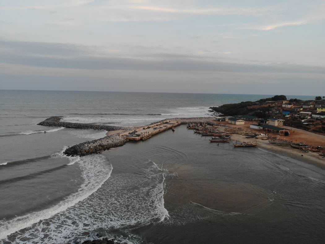 Construction of Coastal Fish Landing Site at Mumford