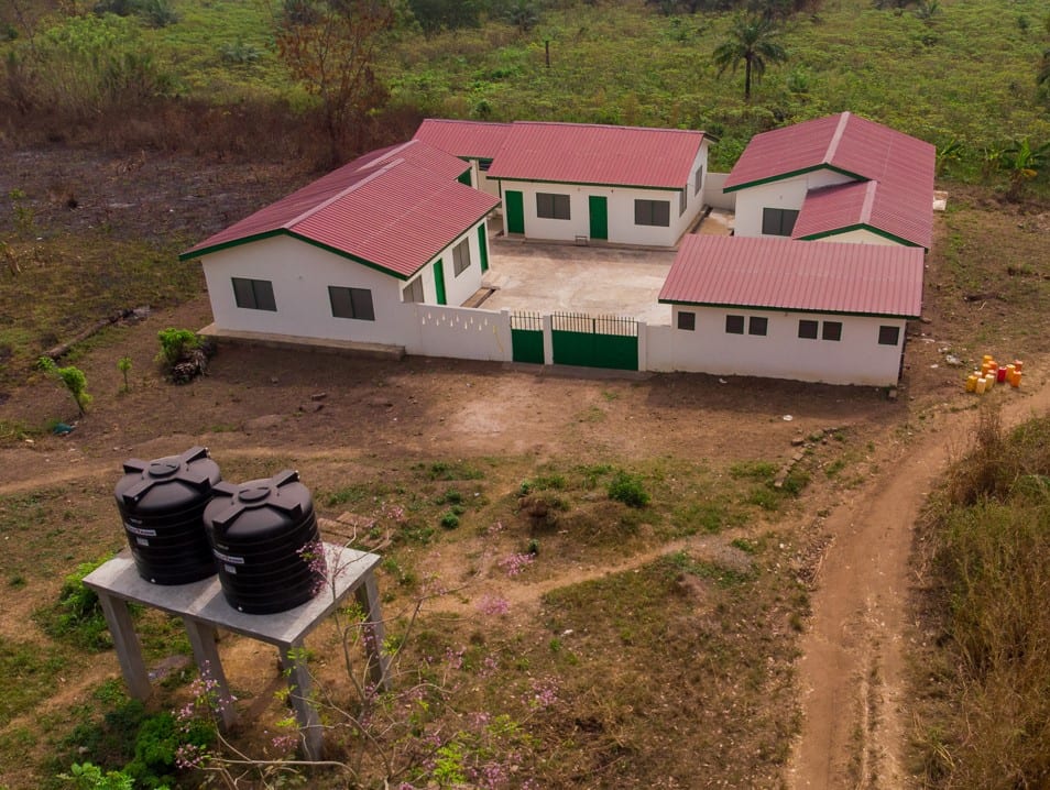 Teachers Quarters with Ancillary facilities at Abutia SHTS