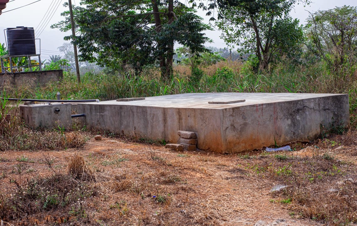 Construction of Reinforced Underground Concrete Tank for Fire Service Station at Dzolokpuita