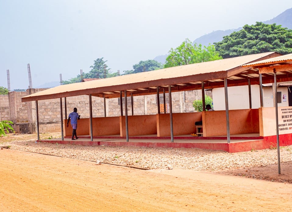 Market Shed at Dodome Tsikor