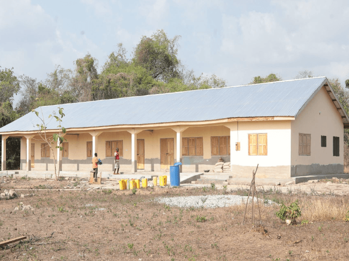 1 No. 3-Unit Classroom Block with Ancillary facilities at Adinkrakrom