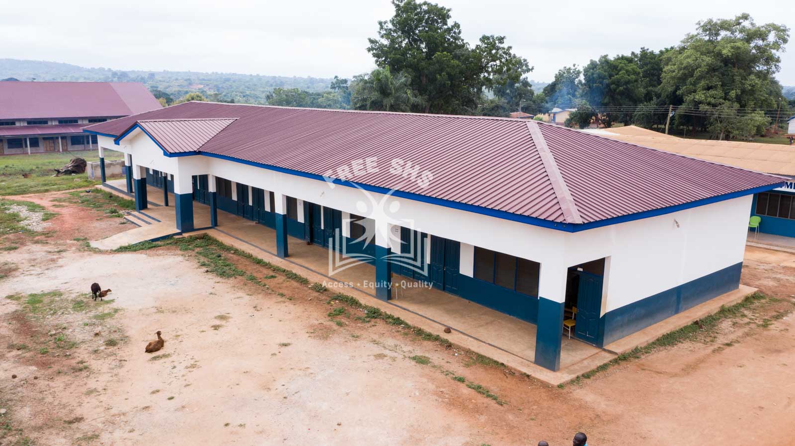 Getfund Emergency School Project at Nafana Presby SHS