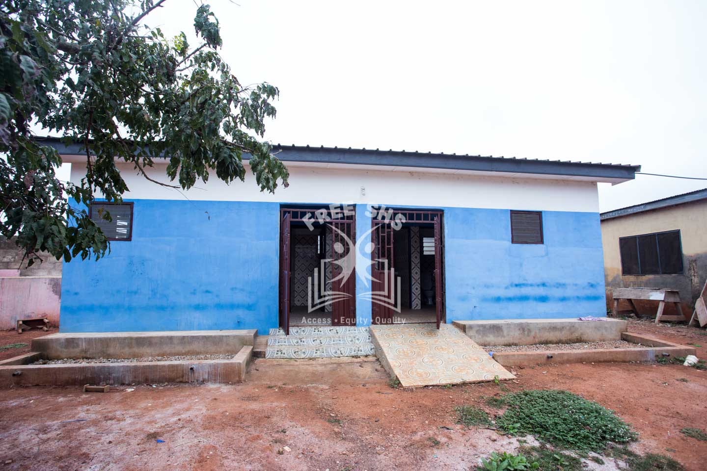 Getfund Emergency School Project at Nafana Presby SHS