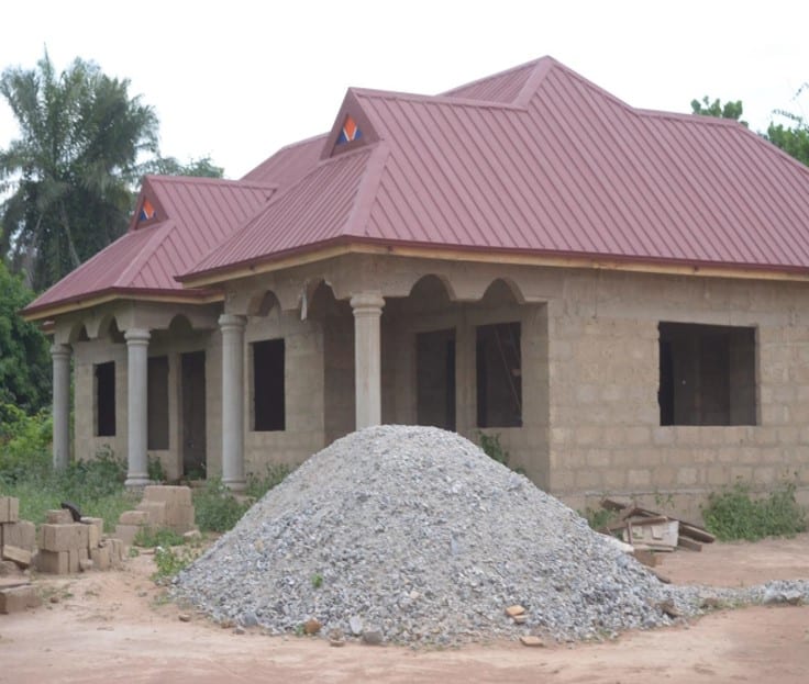 Construction of Nurses' Quarters at Dawiri