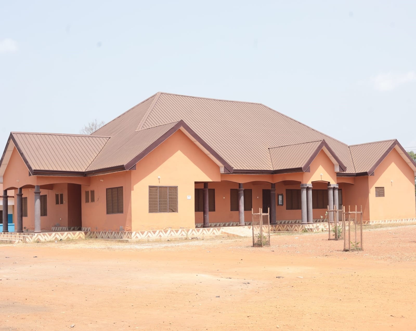 Construction of District Court at Sampa