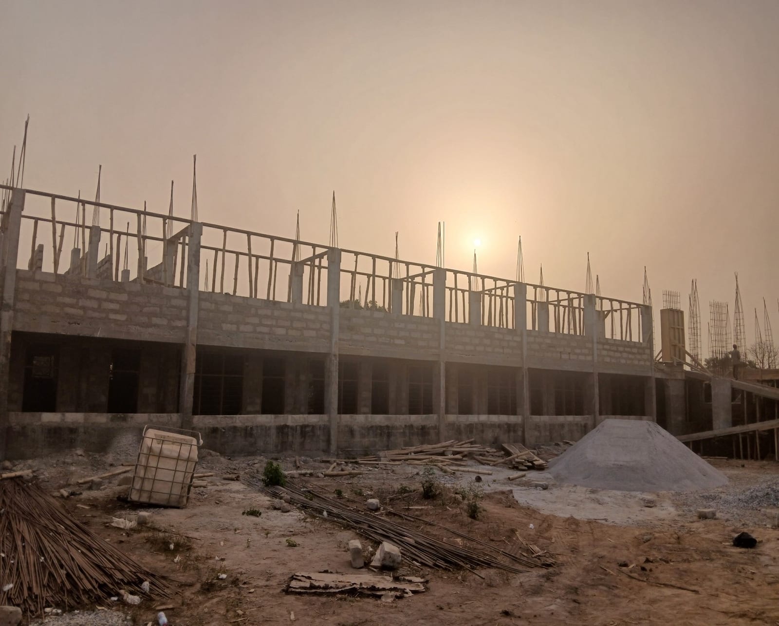 Construction of New District Assembly Administration Block at Sampa