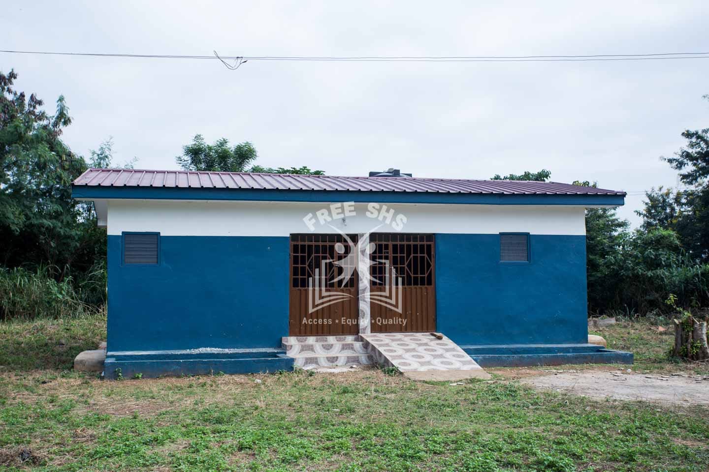 Getfund Emergency School Project at Drobo SHS