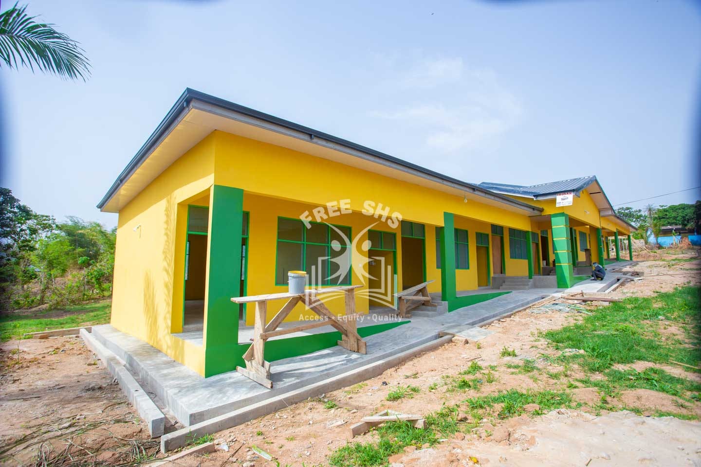 Getfund Emergency School Project at Bueman SHS