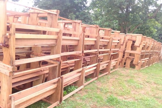 Procurement and Distribution of 1030No. Dual Desks at Jasikan