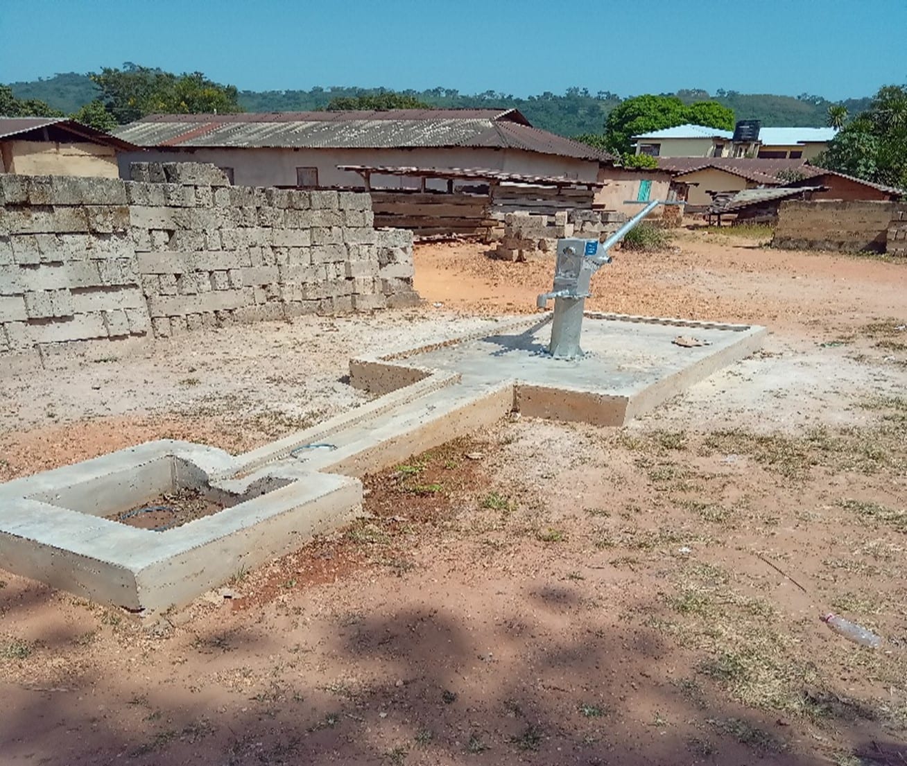 Drilling of 1No. Borehole fitted with Handpump at  Attakrom Zongo