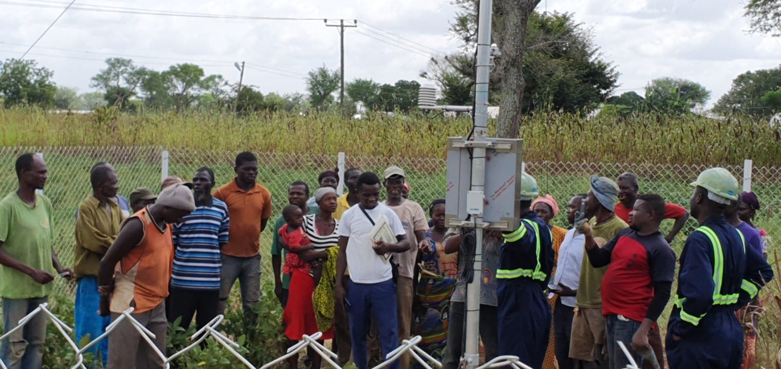 Deployment of Automatic Weather Station