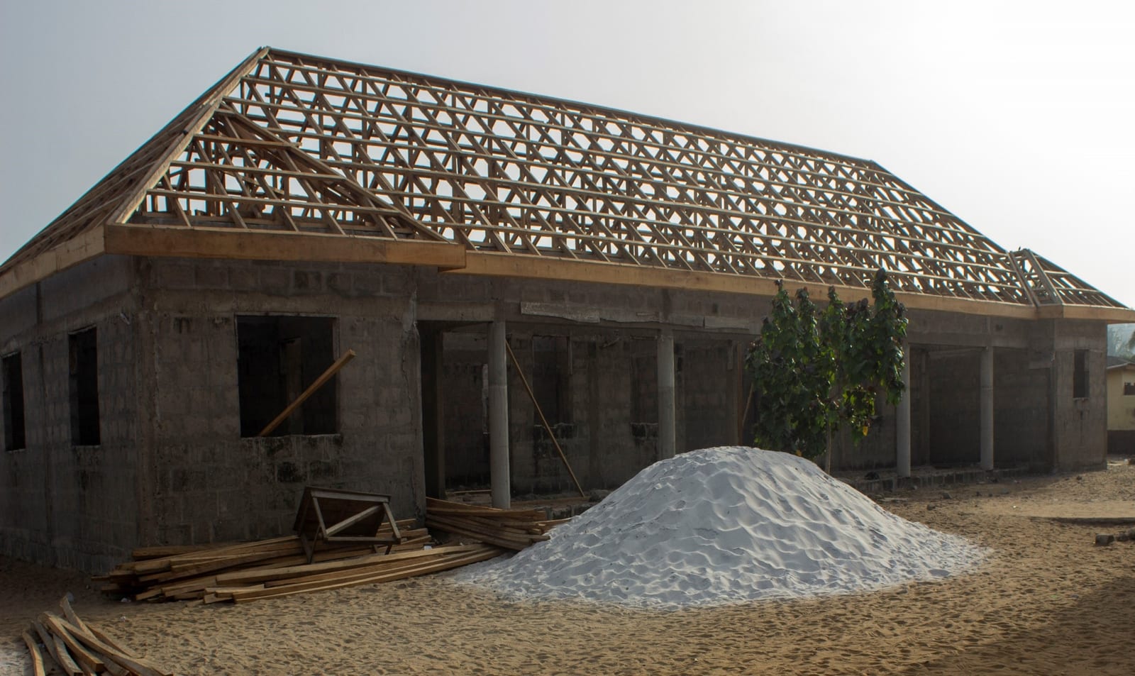 Construction of 2-Unit classroom block with office, staff common room and washroom at Ekpu