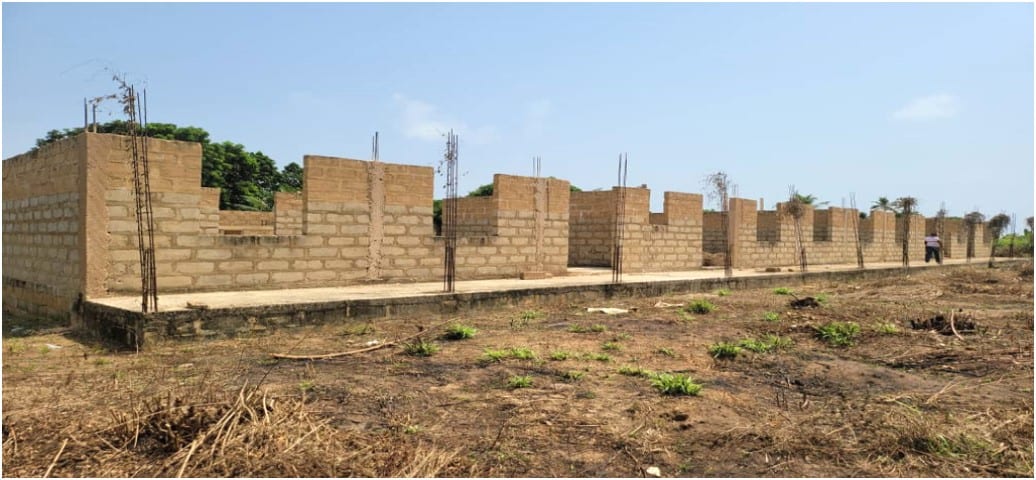 3-Unit Classroom Block with 6-Seater Toilet Facility at Ndumsuazo