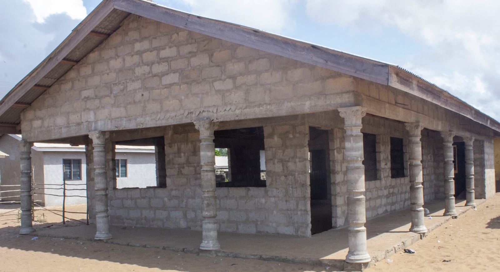 Construction of ICT centre Newtown JHS