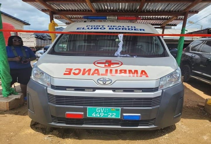 Ambulance for health facility at Elubo Border