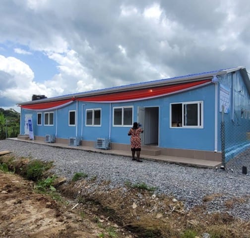 Construction of health facility at Elubo Border