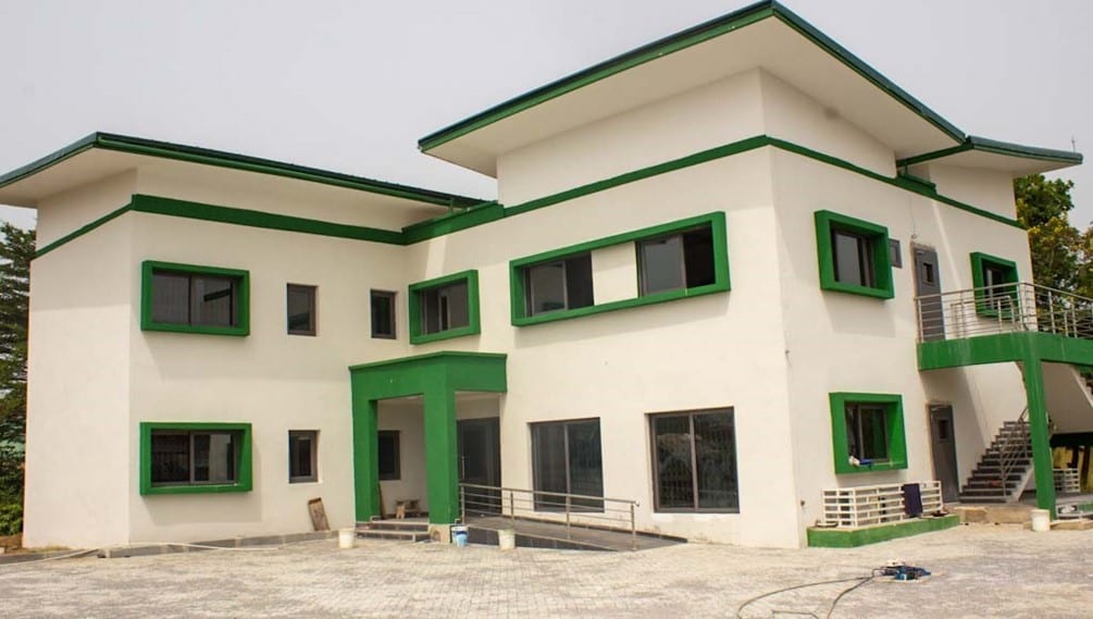 Construction of Internal Audit office complex at Half Assini