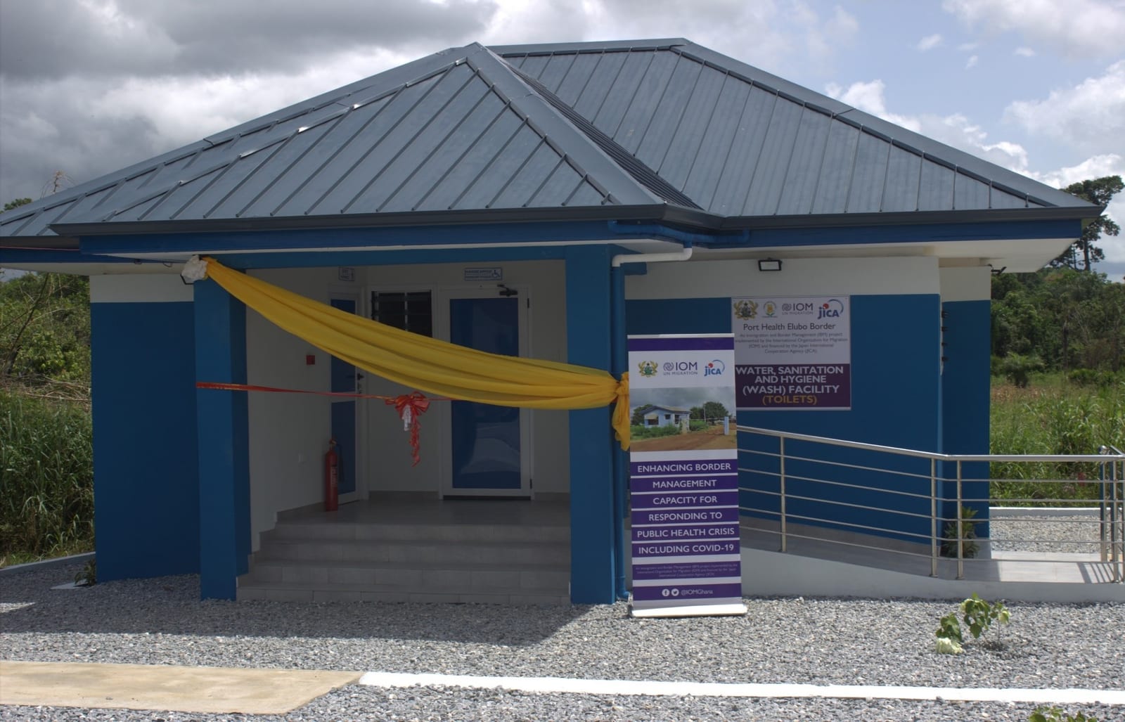 Construction of wash facility at Elubo Border
