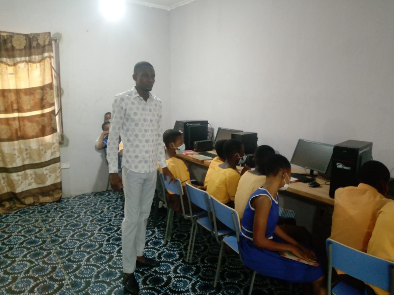 Distribution of Computers to Atia M/A JHS