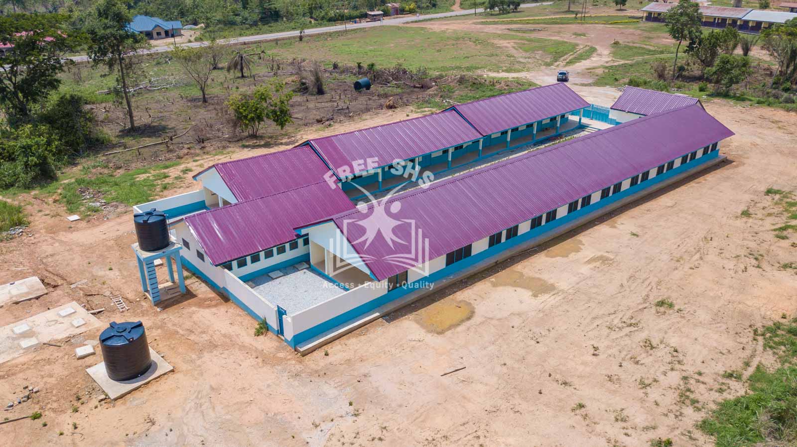 Getfund Emergency School Project at St. Sebastian SHS