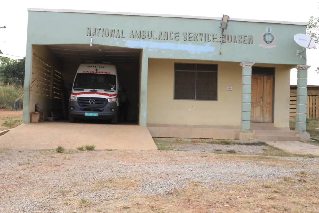 Construction of National Ambulance Service Block at Juaben