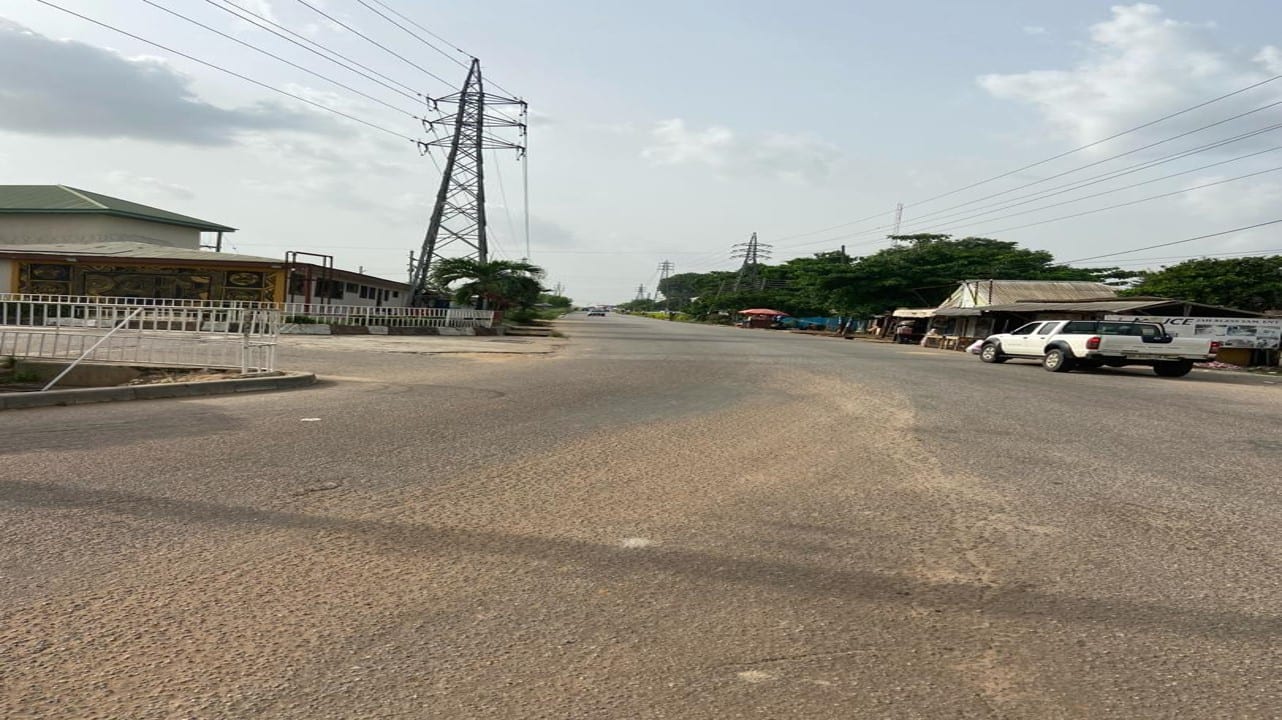 Construction of Anita Hotel road to Juaben Road