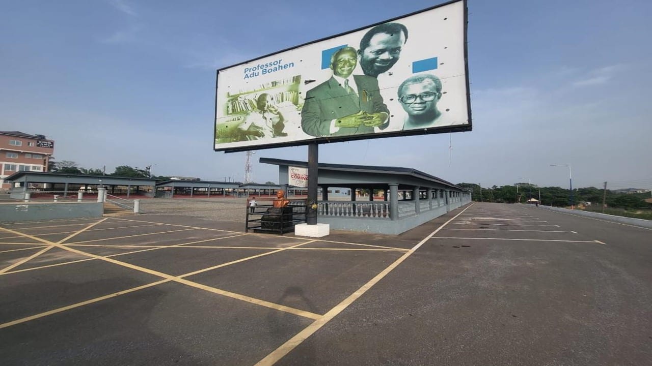 Construction of Adu-Boahene Durbar Grounds at Juaben