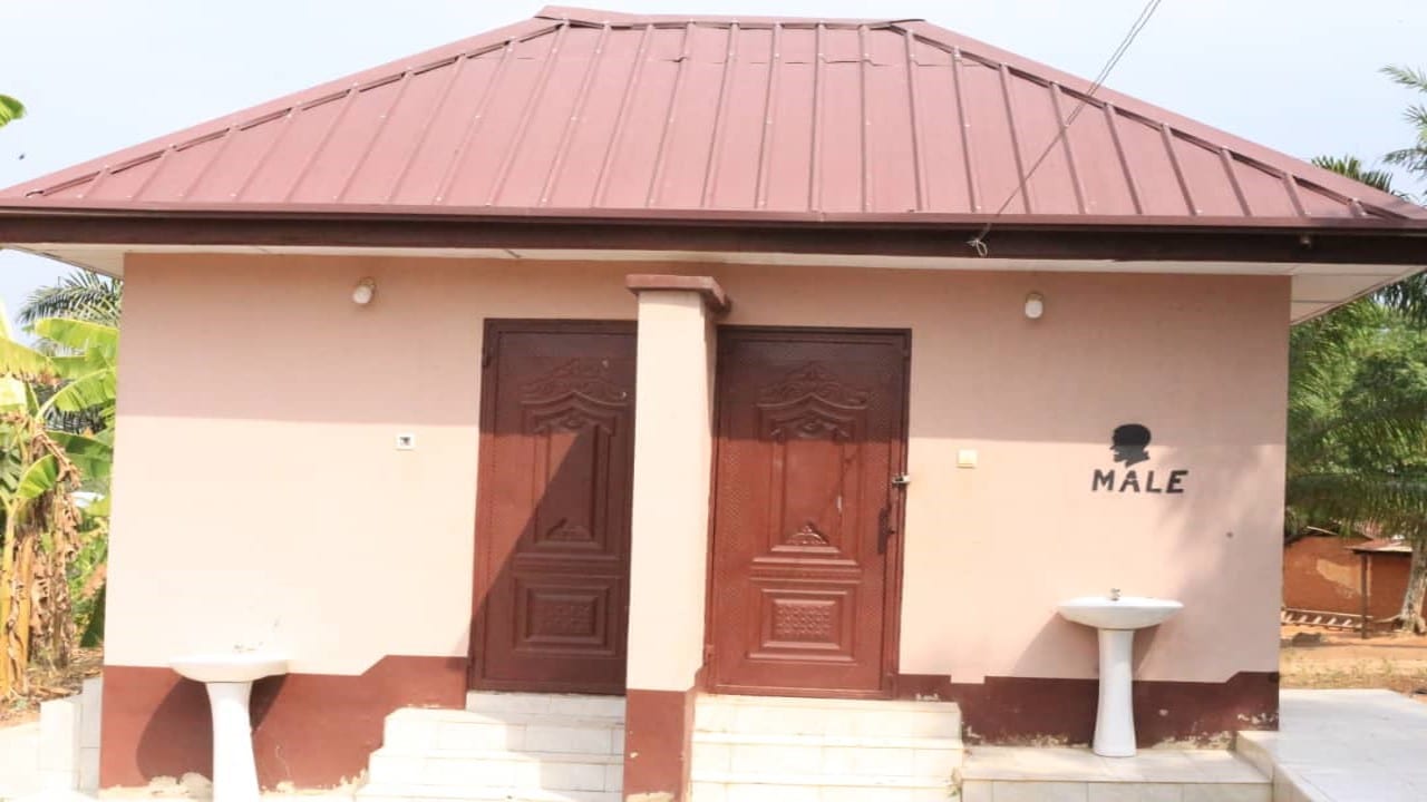 Construction of 1 No. 16 Seater Water Closet Toilet and 4-Unit Urinal Facility at Achiase
