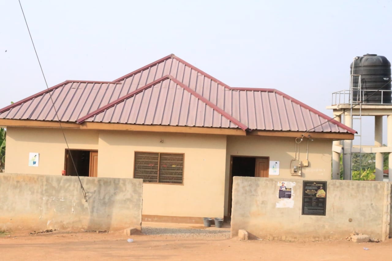1No. 16 Seater Water Closet Toilet and 4 Unit Urinal Facility at Juaben Abesim