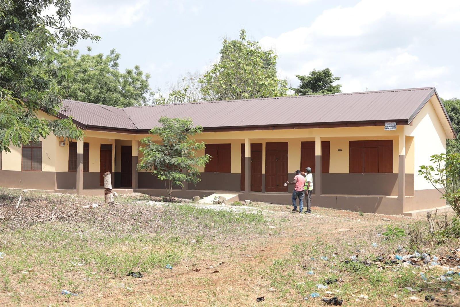 Construction of 3-Unit classroom block with ancillary facilities at Danyame