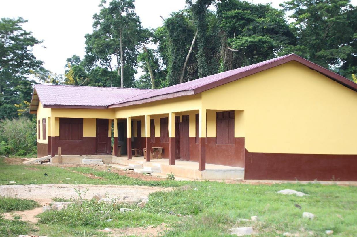 Construction of 3-Unit classroom block at Domi