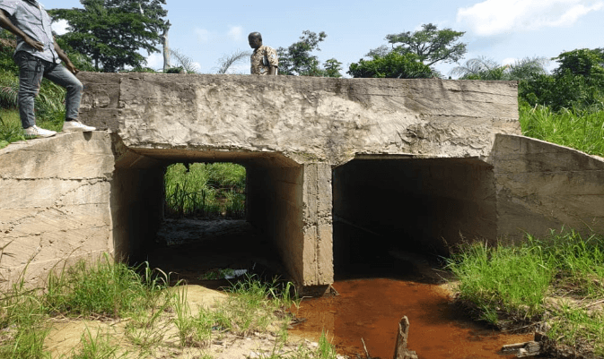 Construction of Culvert at Yawagyim