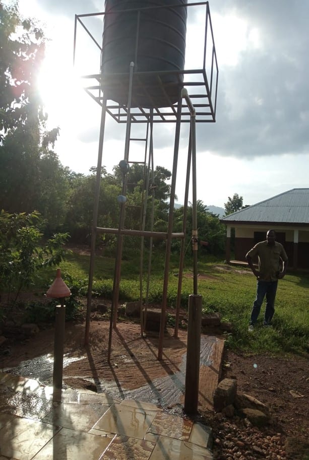 Construction of Mechanized borehole at Ecomog