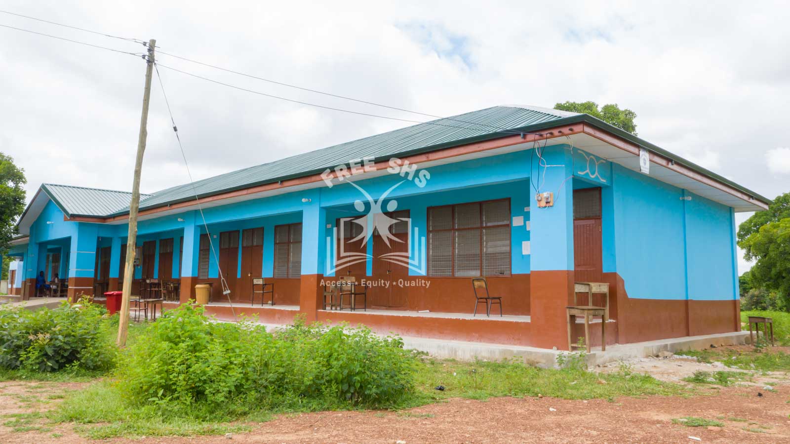 Getfund Emergency School Project at Awe SHTS