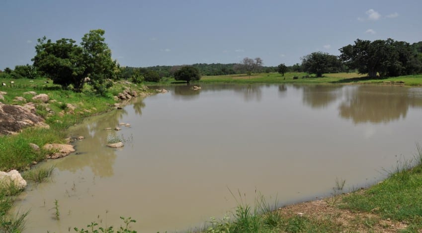 Construction of Small Earth Dam at Katiu Saa