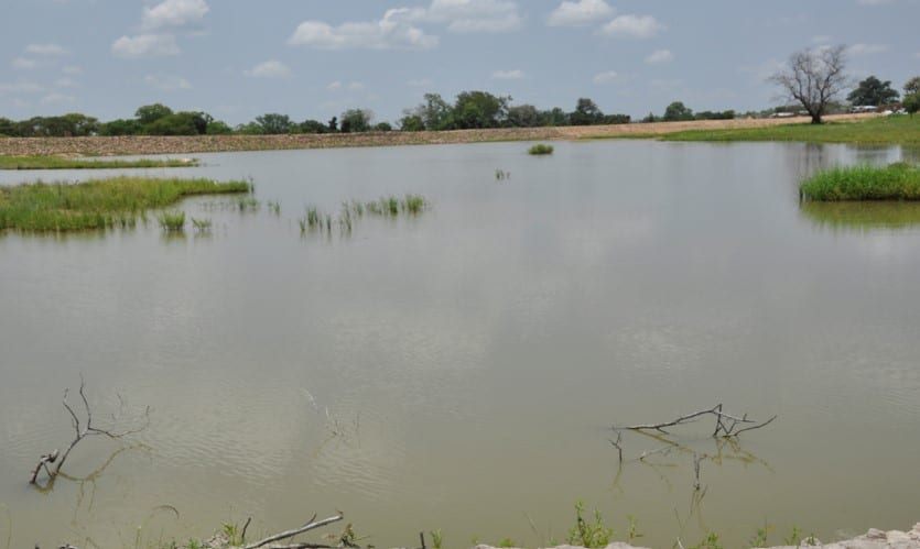 Construction of Small Earth Dam at Sirigu