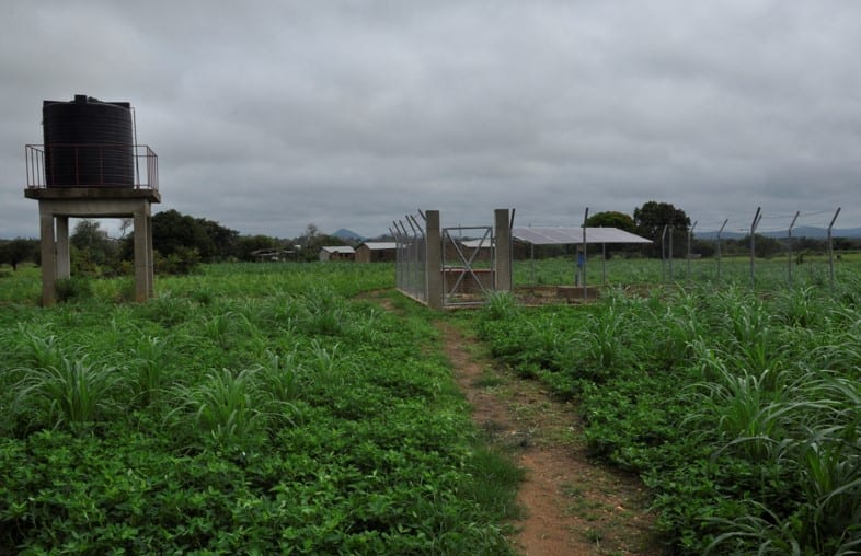 Mechanized Solar Powered Water System at Zenga