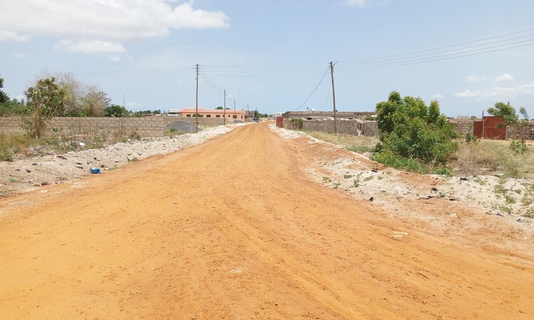 Construction of 3000m Road Opening/Graveling on the Sandcity - Keta Road