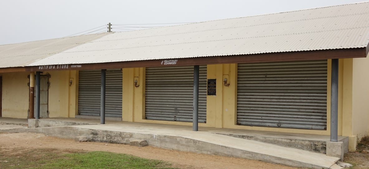 Construction of 6-Unit Lockable Stores at Keta Market
