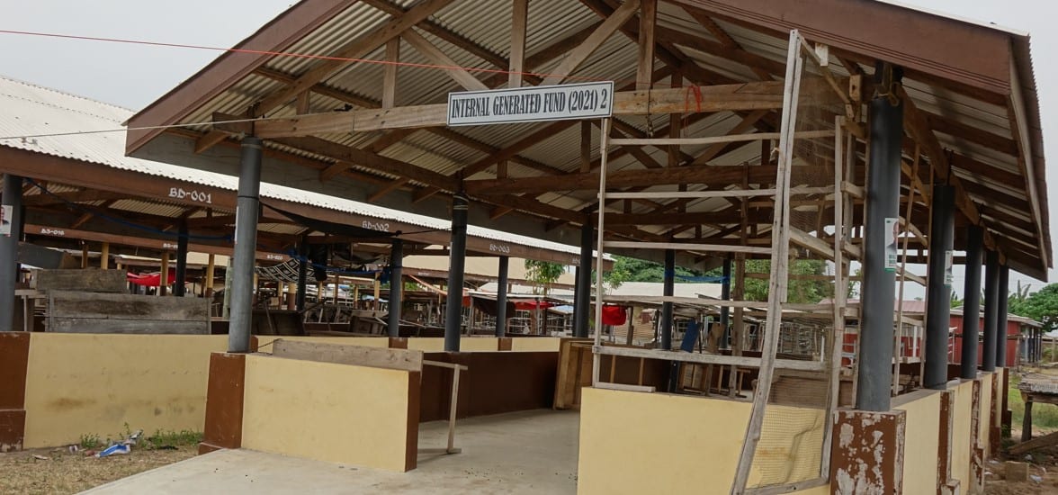 2No. Market Sheds at Keta Central Market