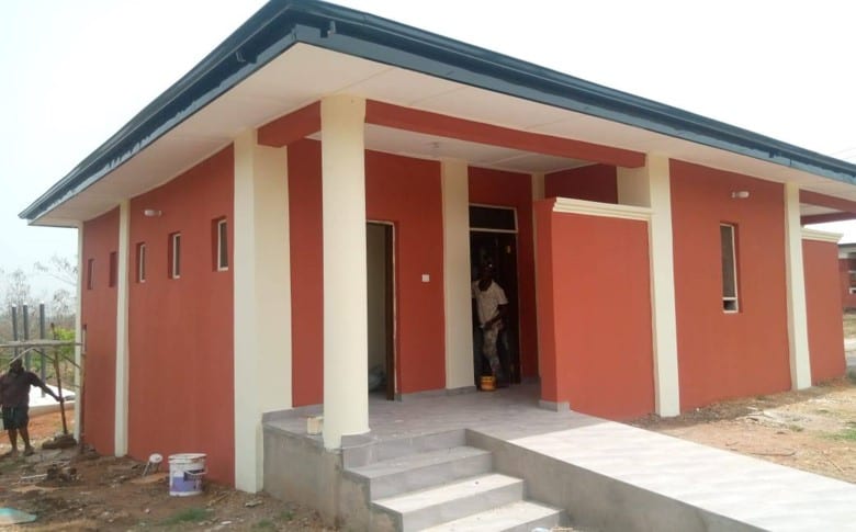 Construction of Water Closet toilet Facilities at Kintampo Waterfalls
