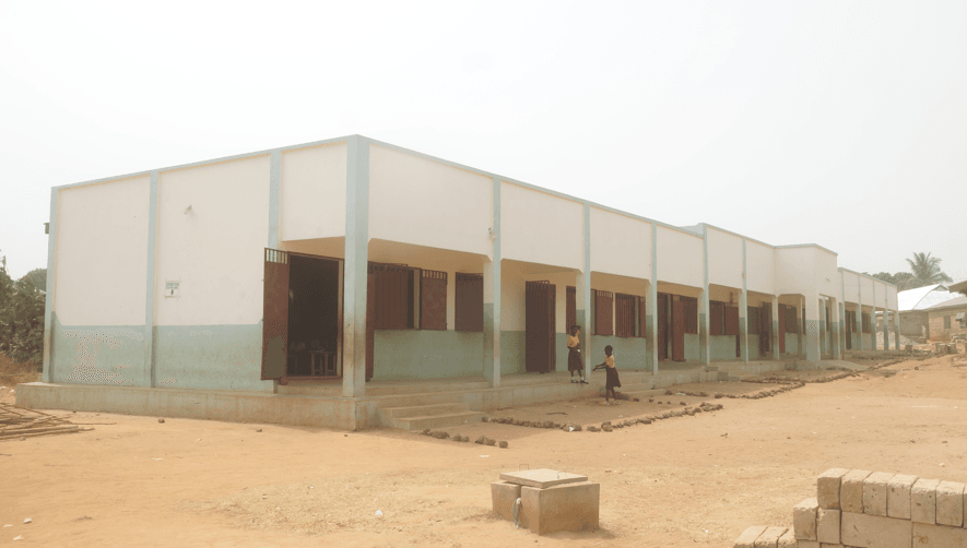Construction of 1No. 6-Unit Classroom Block with Ancillary Facilities at Apaaso