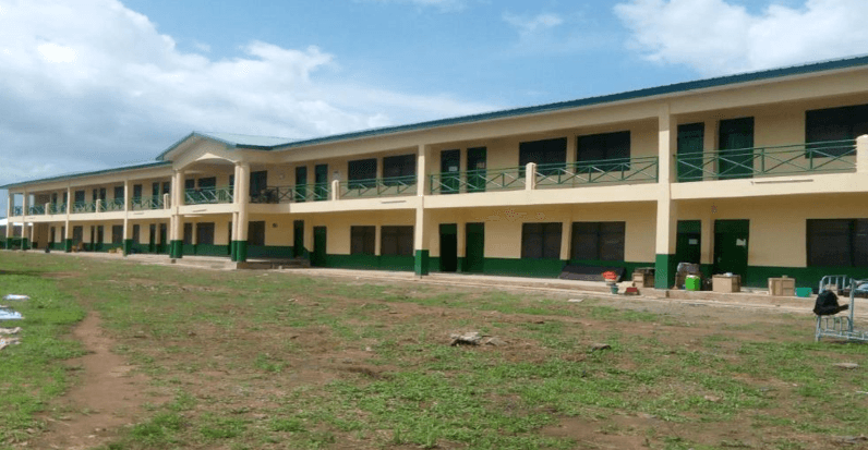 Construction one storey Boys Dormitory at Jema SHS