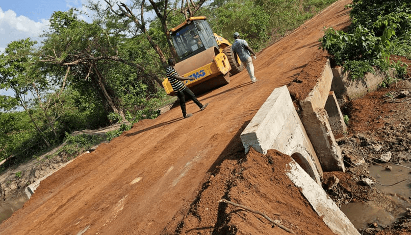 Construction of Sabule Bridge