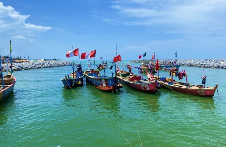 Emergency Coastal Protection Project at Komenda