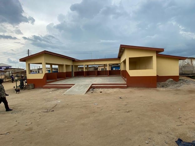 Construction of 10-Unit Market Shed with Ancillary Facilities at Ntranoa
