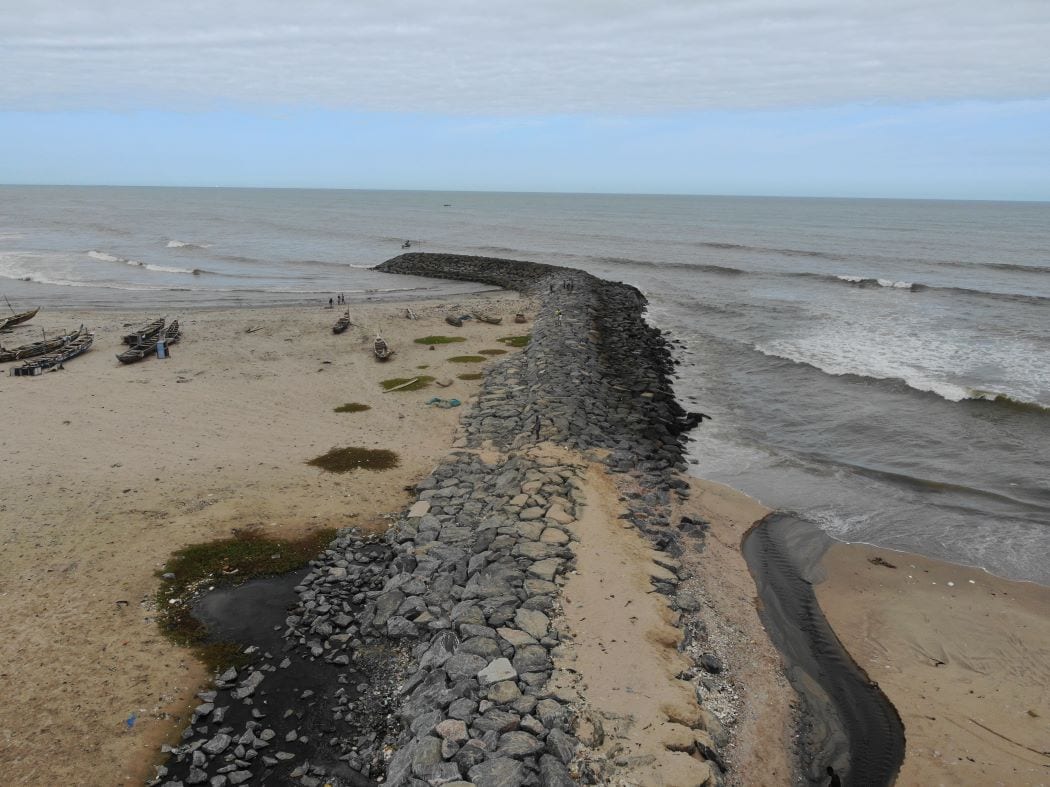 Construction of Coastal Fish Landing Site at Osu