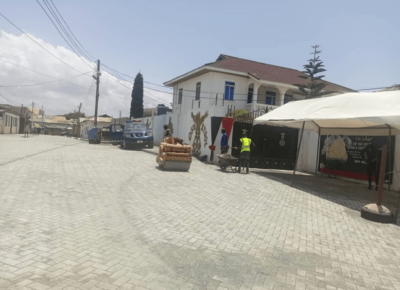 Resurfacing Of Osu Palace Street-Paving Works (0.22KM)
